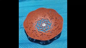 (Murah Meriah) Piring Ukir dari Bahan Plastik