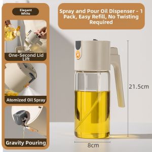 Spray and Pour Dual-use Oil Bottle