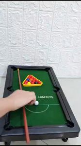 Mainan Anak Billiard Snooker Game Board Games Pool Table Bilyar IM1014