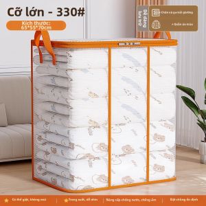 Jujiajia | Hộp Lưu Trữ Quần Áo Dung Lượng Lớn Minh Bạch