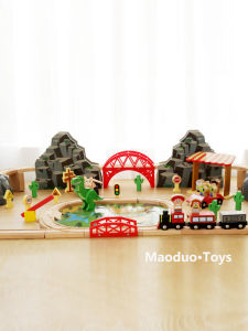 Educational Construction Train Track Toy Set