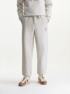Jack Jones | Plain Loose Casual Trousers with Embroidery