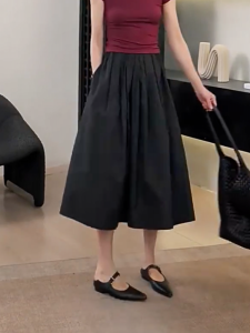 MANMI | Quần Short Culotte Rộng Dài 7 Phân Trang Phục Thường Ngày