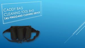 Tas Cleaning Service Caddy Bag Tas Pinggang Tempat Membawa Peralatan OB
