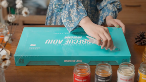 COLOGO 🥇Household Disposable Barbecue Stove Outdoor Picnic Portable Cleaning-Free Disposable Barbecue Stove