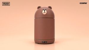 Tủ Lạnh Mini Ccomo x Line Friends Dung Tích 31L Đựng Đồ Mỹ Phẩm Đồ Dùng Cá Nhân Đồ Uống Tích Hợp Loa Blutooth Nhập Hàn BH 12 Tháng