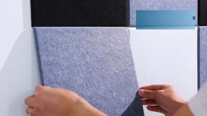 (5/10แพ็ค)แผงโฟมอะคูสติก 3D แผ่นเก็บเสียงห้อง กันเสียงได้ 99.9% 30x30x0.9ซม. มีกาวในตัว ความหนาแน่นสูง กันเสียง