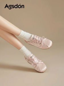 Agsdon | Breathable Soft Sole Ballet Training Shoes Pink