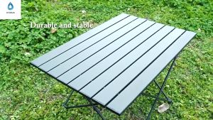 Folding Camping Table Outdoor Portable Multifunction Aluminum Barbecue Picnic Foldable Table