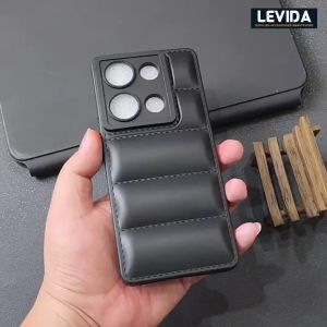 Case Bantal Macaron Black: Poco X6 5G & Redmi Note 13 Pro