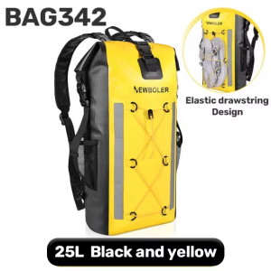 NEWBOLER | Waterproof Kayak Dry Bag Drift Swimming Backpack Large River Trekking Shoulder Beach Diving Dry Rafting Canoeing PVC Camping Bag