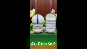 Bát Cơm/ Chén Cơm Men Hỏa Biến Lam Ngọc – Thanh Ngọc – Bạch Ngọc | Bát Ăn Cơm Gốm Sứ Bát Tràng Cao Cấp Phi 11cm Cao 6cm