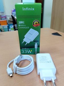 CHARGER INFINIX FAST CHARGING/ CASAN INFINIX 33 WATT 2 IN 1 PENGISIAN DAYA CEPAT . KUALITAS TERBAIK  COCOK UNTUK KE SEMUA JENIS ANDROID. CHARGER INFINIX/ CASAN INFINIX / PENGISIAN CEPAT ( FAST CHARGING )