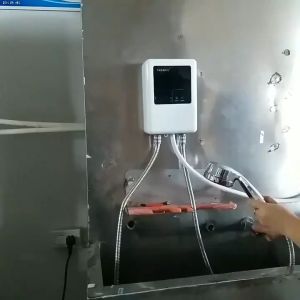 Inverter Water Heater Water Heater for Shower Hot Water Heater Electric Inverter with Shower 7500W LED Display Wall-Mounted Electric Water Heater with Thermostat