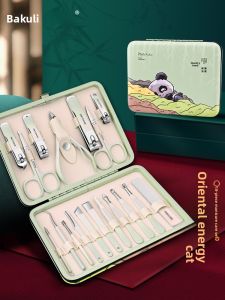 BAKULI | Nail Care Set with Clippers Nail Scissors Ear Spoon Ingrown Nail Tool