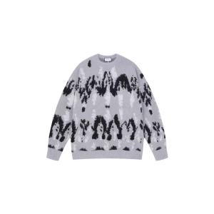 Áo Len Dệt Kim Cổ Tròn Phong Cách Mỹ Cho Nam Mùa Thu Đông Thường Ngày Mềm Mại Rộng Rãi Thoải Mái Dệt Kim Màu Tương Phản