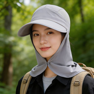 JIFANPAUL | Sun Protection Neck Covering Hat