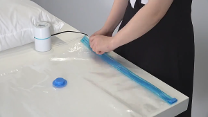 5pcs Vacuum Storage Bags Travel Reusable Organizers Vacuum seal bags for clothing Storage Compressed