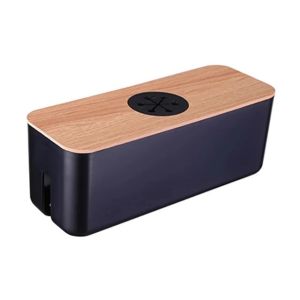 KuoLi | Dustproof Wooden Cable Organizing Box