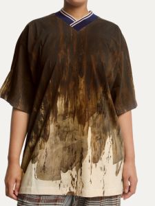 Loose Fit Short Sleeve Slim T-Shirt Mens Summer Trendy round Neck Solid Color Polyester Fiber Casual Youth Fashion