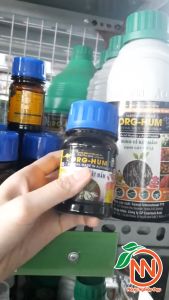 Phân Bón Org Hum 100ml - Giúp Cây Bung Rễ Bật Mầm | Acid Humic và Acid Fulvic