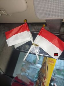 Bendera silang/ceplok isi 10pcs