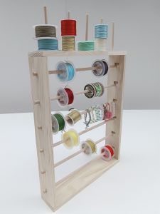 Giá Đỡ Thắt Lưng Satin Để Bàn Giá Đỡ Dây Đàn Hồi Phụ Kiện Trang Sức Dây Hạt Dây Thừng Dây Cá Chất Liệu Thủ Công