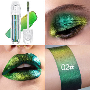 Son Bóng Kim Loại Chameleon Lâu Trôi Dưỡng Ẩm Không Dính Nhiều Màu Làm Sáng Môi Của Dragon Ranee