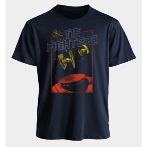 2025 Star Wars Peripheral Print Mens and Womens Crew Neck T-shirt American Summer Sports Loose and Comfortable Short Sleeves