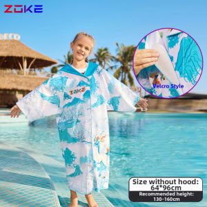 ZOKE | Quick Drying Water Absorbent Winter Childrens Robe