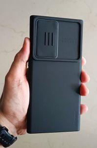 Nillkin Case Samsung Galaxy S23 Ultra CamShield Silky Silicone Camera Cover Slide Casing ORIGINAL
