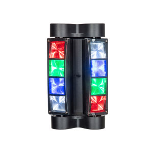 Mini Spider Light DMX RGBW LED Moving Head Beam Stage Lighting DJ Disco Nightclub Wedding Party Lights