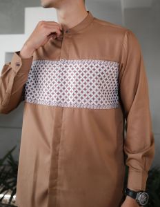 Al hudaya - Kemeja Koko Lengan Panjang Pria 03