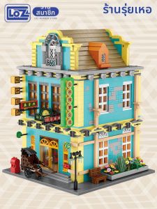 Loz | Old Shanghai Republican Style Building Street Scene Assembled Blocks