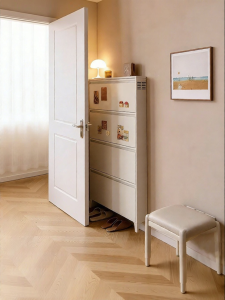 Super Slim Ventilated Narrow Entryway Shoe Cabinet 10-15cm