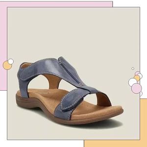 PeteEli Plantar Fasciitis Open Toe Sandals Heel and Foot Pain Relief Comfortable Walk Sandals Suitable for Indoor Outdoor PEL-MY