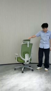 Ergoseat - Pebble Ergonomic Office Chair with Fixed T-Shape Armrest with 360° Swivel Suitable for WFH