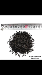 PASIR HITAM MALANG-1KG-MEDIA TANAM-MEDIA FILTER AIR AQUARIUM