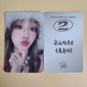 Gidle Official Second Album Soo Ji Zhao Meiyuan Ye Shuhua Minnie Tian Xiaojuan Collectible Dolls Anime Cartoon Toys