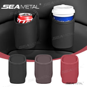 Seametal cửa xe ngăn để cốc Hộp thiết kế kẹp sau uống giá lưu trữ bin xe hơi phổ thông ghế sau cốc nước sắp xếp hộp túi