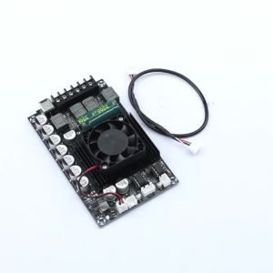 diymore | TPA3255 600W High-Power Amplifier Board HIFI Digital Display Stereo Amplifier Module No Bluetooth DC 18-55V