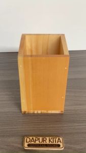 Kotak/Box Serbaguna bahan Kayu Pinus Dengan Finishing Uk 10x10x15cm