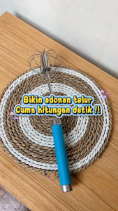 Better Beater/Manual Presed/pengocok Telur/manual Mixer Full Stainless Ganggang Warna