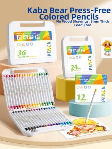 KABAXIONG | Automatic Oil-based Erasable Color Pencils 36 Colors