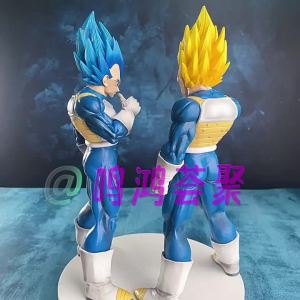 11in/28cm Anime Dragon Ball Z Vegeta Figure PVC Super Saiyan Blue Action Figures Collection Model Toys Gifts