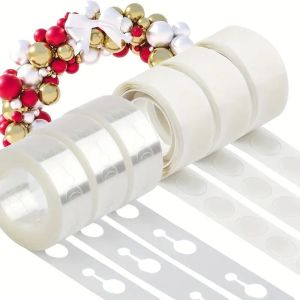 Balloon Glue Dot Adhesive Balloon Chain Double Sided Clear Sticky Birthday Wedding Party Sticker Balloons Stand Arch
