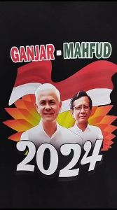 KAOS DISTRO GOFUD BAJU GANJAR MAHFUD PRIA WANITA MOTIF GAMA BAHAN COTTON COMBED 24s TERBAIK