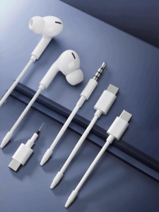 Aszune | หูฟังแบบสอดหูมีสายพร้อมตัวเชื่อมต่อ Type-C