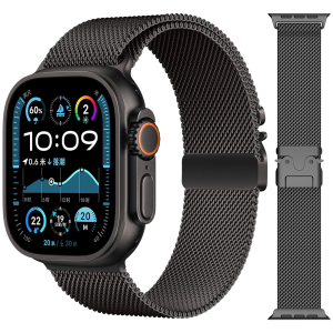 Milanese Loop Watch Band 49mm 46mm 45mm 44mm 42mm Stainless Steel Replacement Band for iWatch Series  8 7 6 SE 5 Ultra2 Bracelet