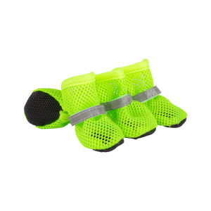 4pc Dog Shoes Non-slip Breathable Wear-resistant Dog Boots Suitable for Small Medium Sized Pets Puppy Protective Footwear.